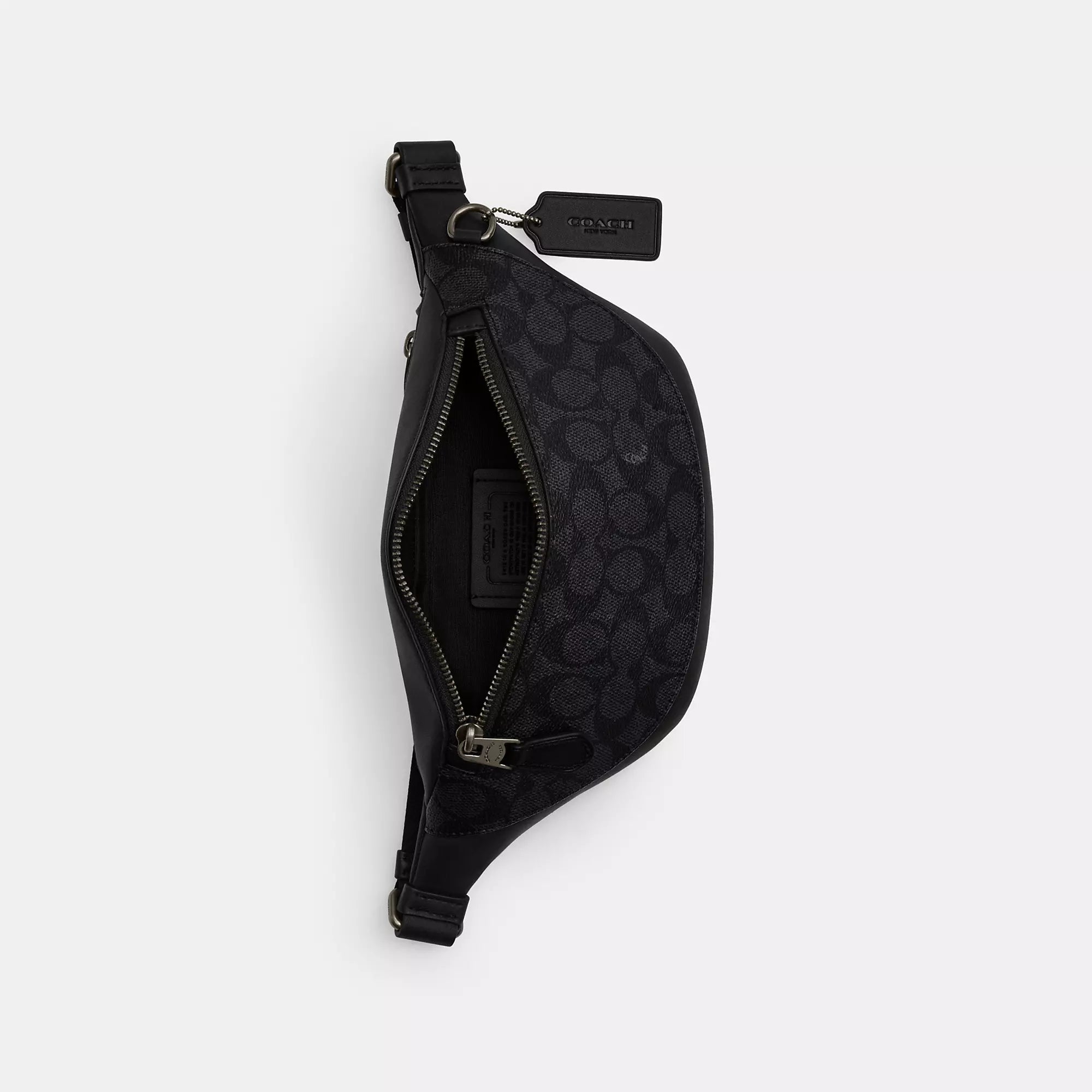 картинка Поясная сумка Coach Warren Mini Belt In Signature Canvas от магазина Одежда+