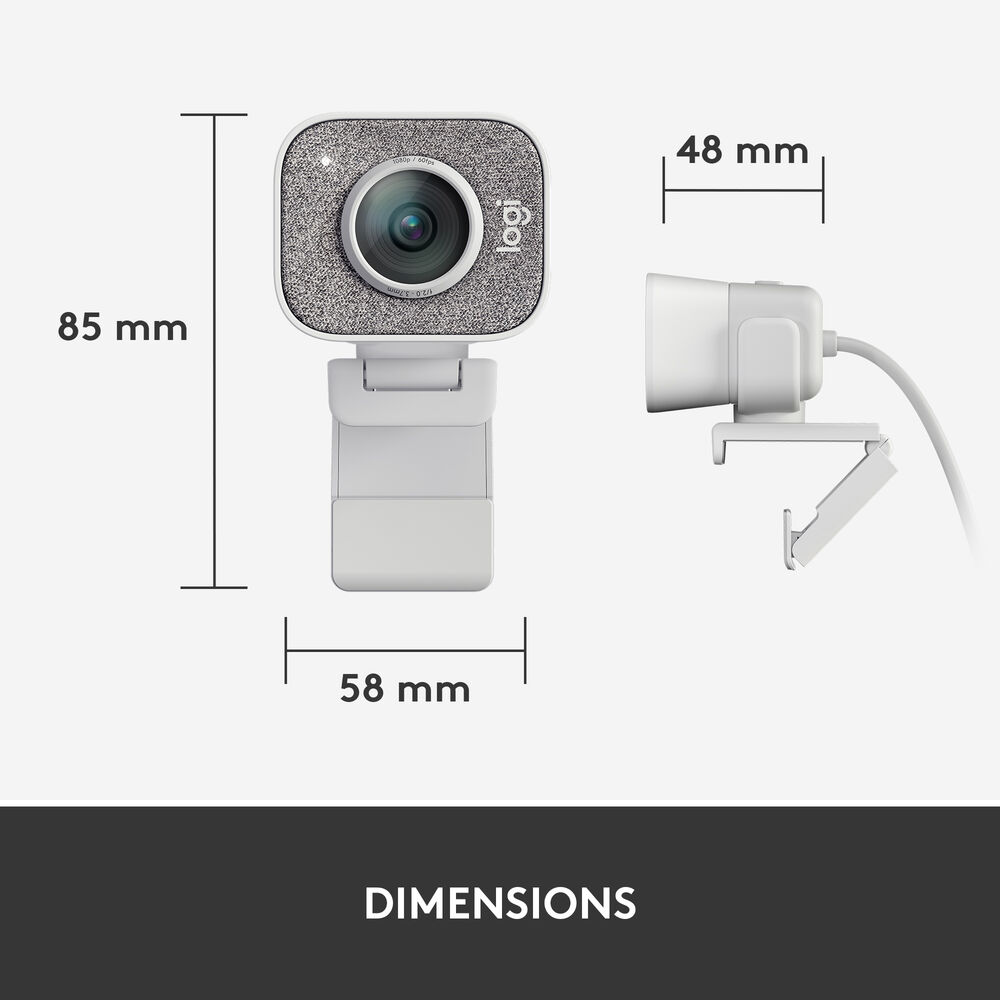 картинка Веб-камера Logitech StreamCam Full HD Webcam (White) 960-001289 от магазина Одежда+