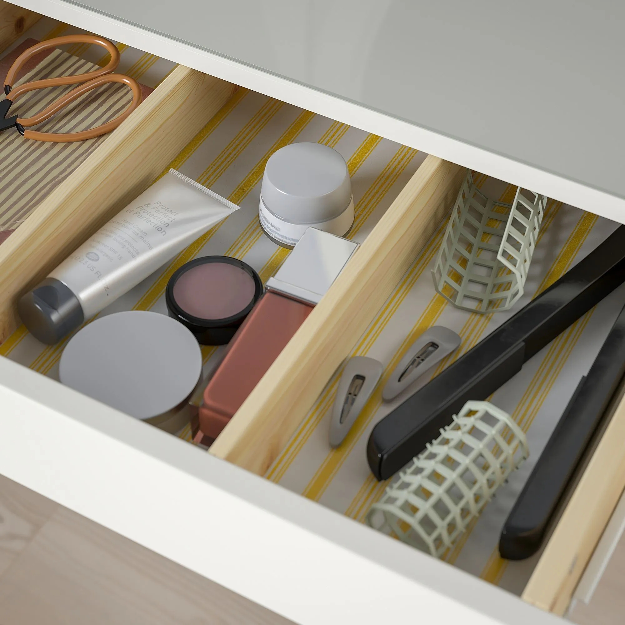 картинка Туалетный столик IKEA HEMNES, 100х50х159 см, белый от магазина Одежда+