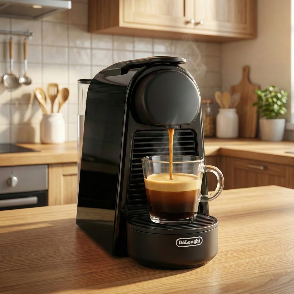 картинка Кофемашина Delonghi Nespresso Essenza Mini EN85.B, черный от магазина Одежда+