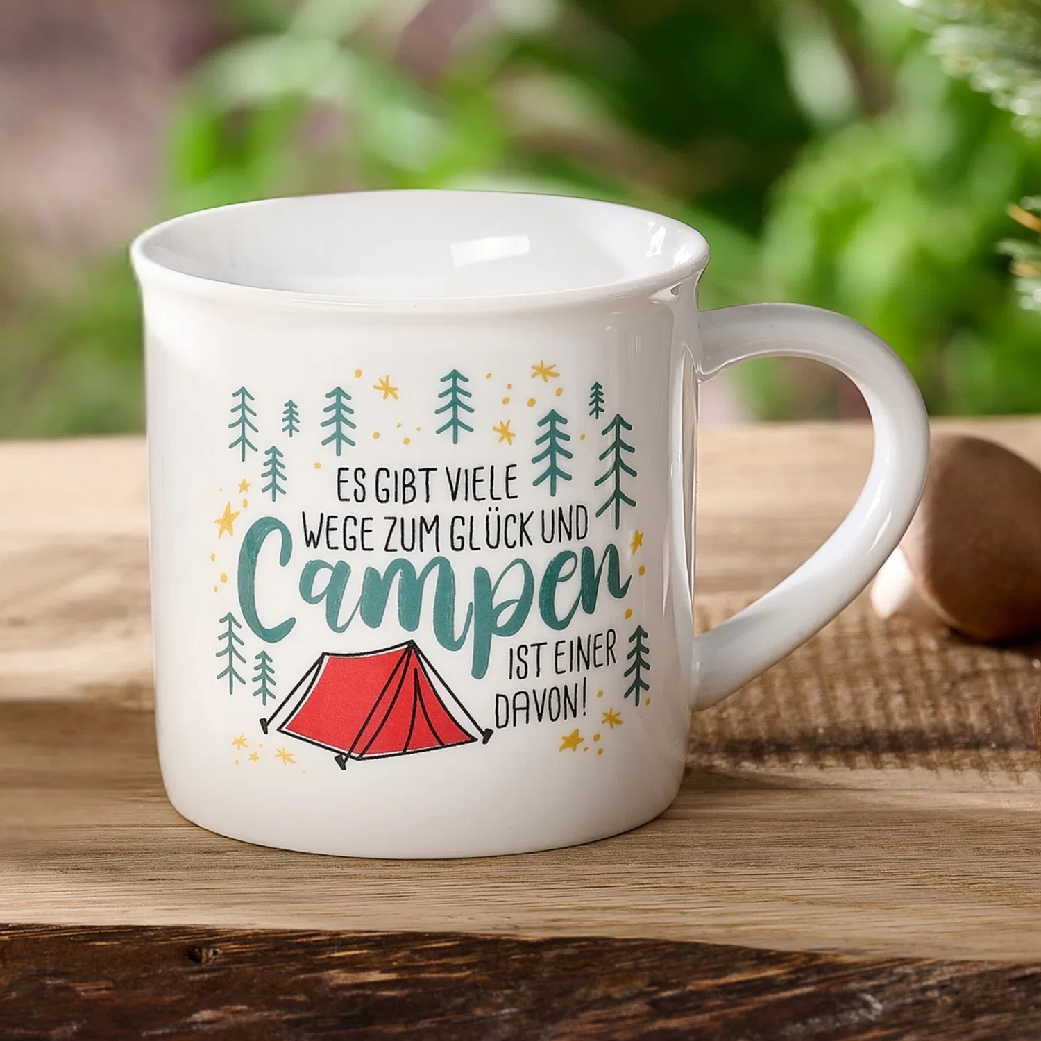 картинка Кружка с принтом Camping Ritzenhoff & Breker, Белый от магазина Одежда+