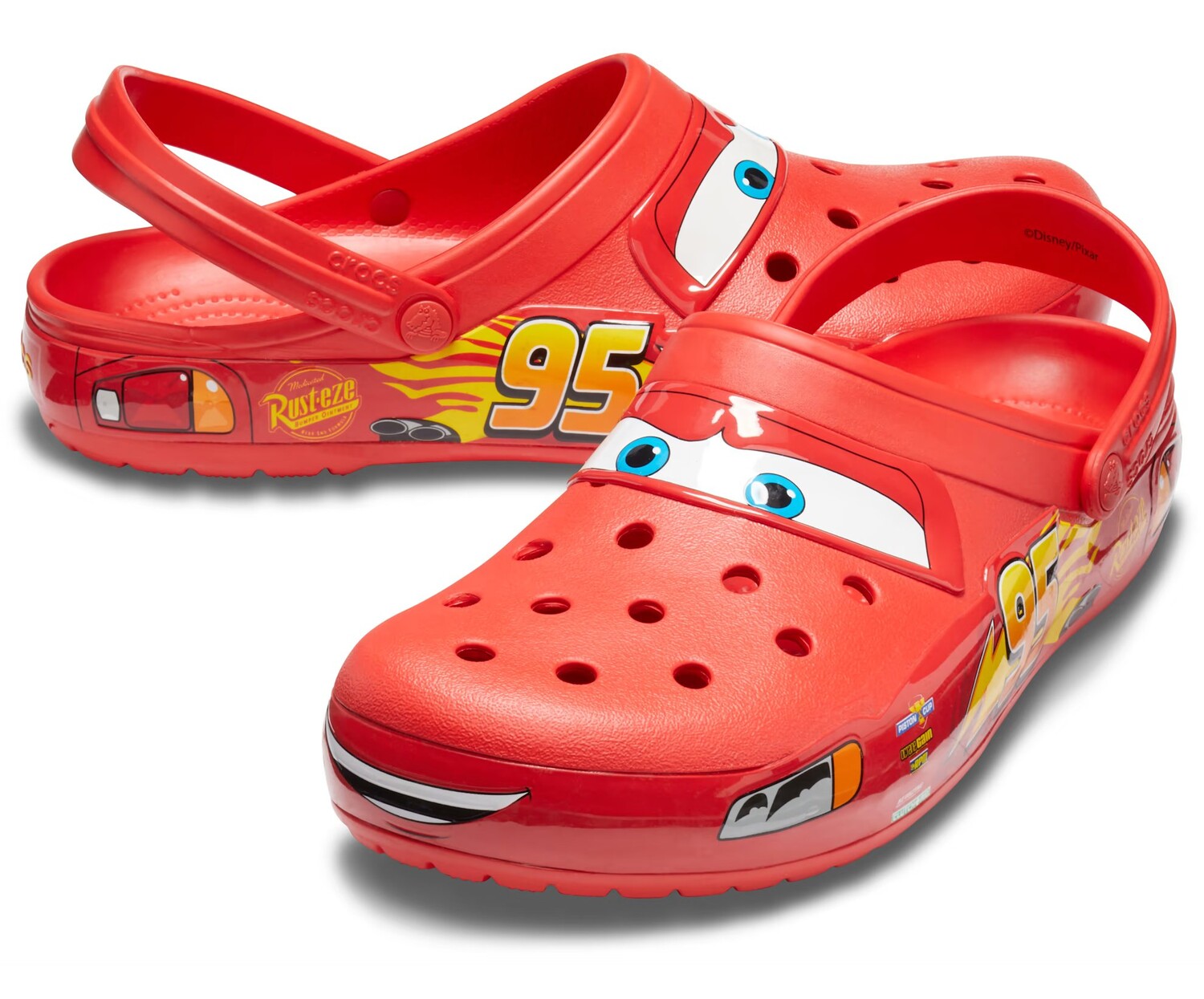 картинка Сабо Crocs Classic Clog «Тачки» Молния Маккуин от магазина Одежда+