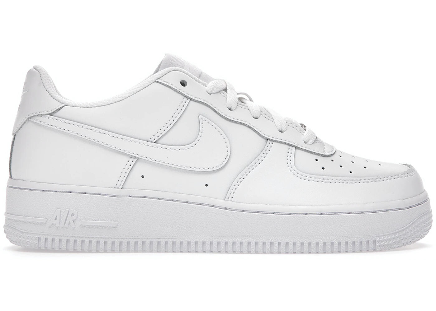 картинка Белые подростковые кроссовки Nike Air Force 1 Low LE от магазина Одежда+