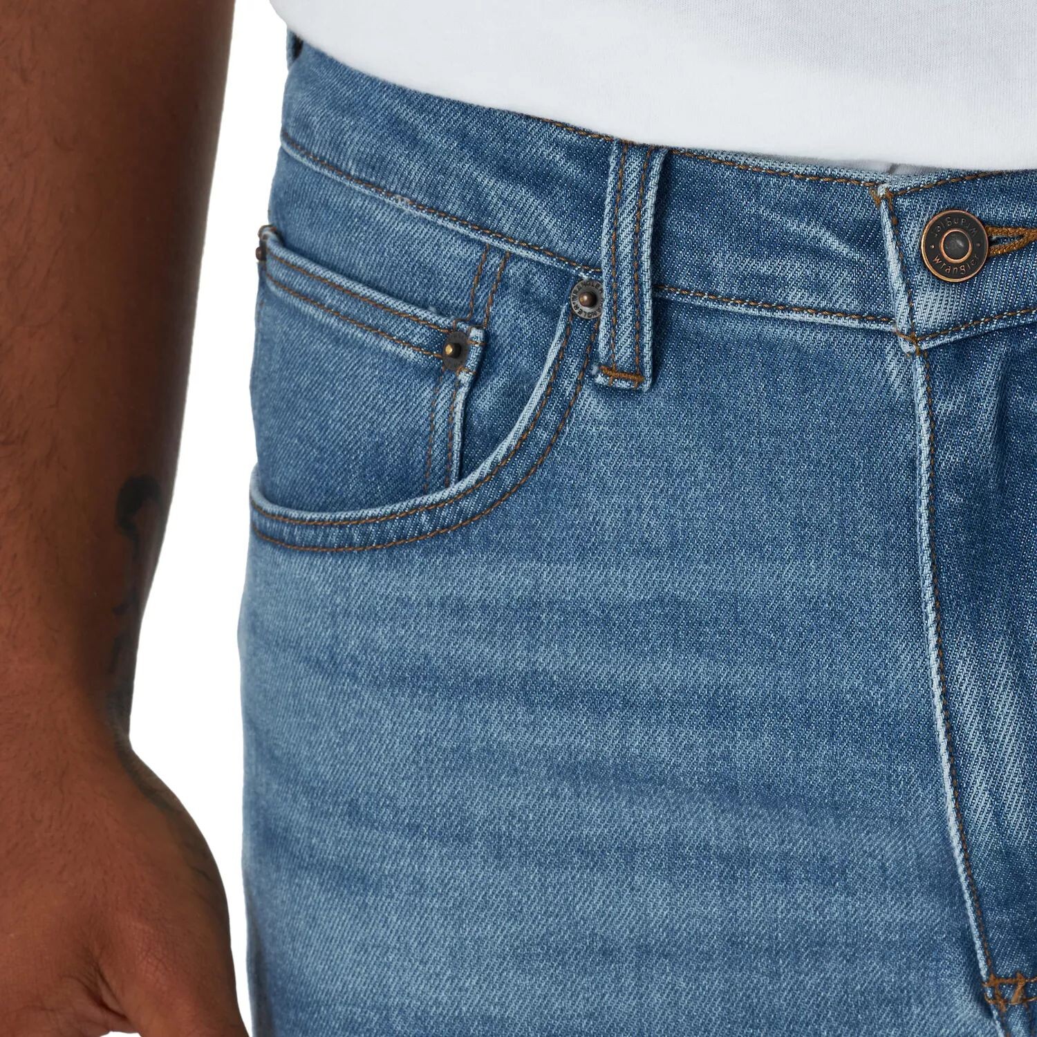 картинка Джинсы Wrangler Big & Tall Regular-Fit, синий от магазина Одежда+