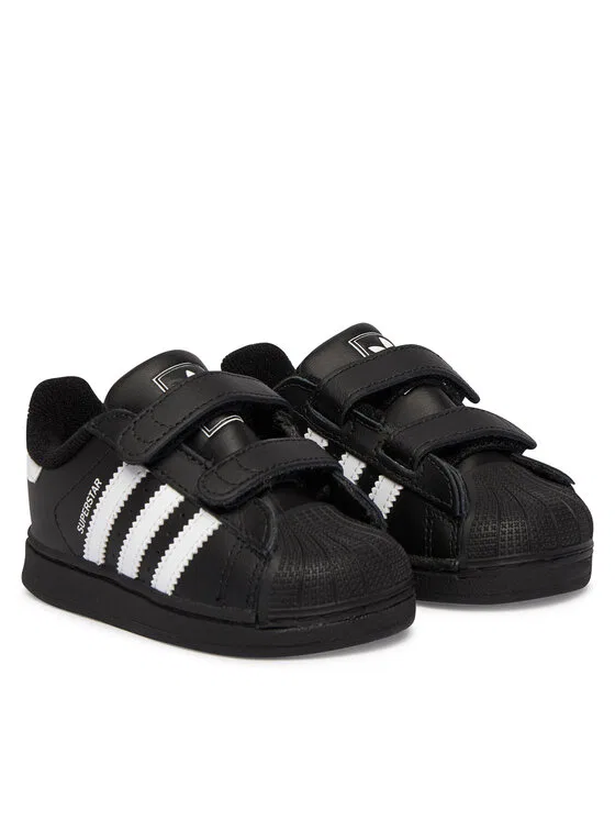 картинка Кроссовки Superstar II Cf I Adidas, черный от магазина Одежда+
