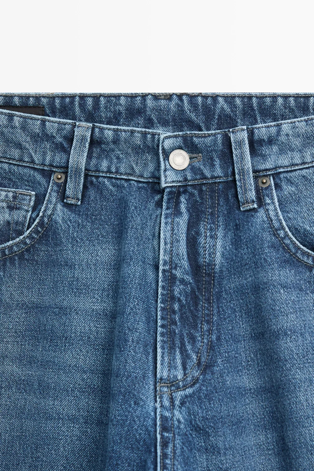 картинка Джинсы Massimo Dutti Relaxed-Fit, синий от магазина Одежда+