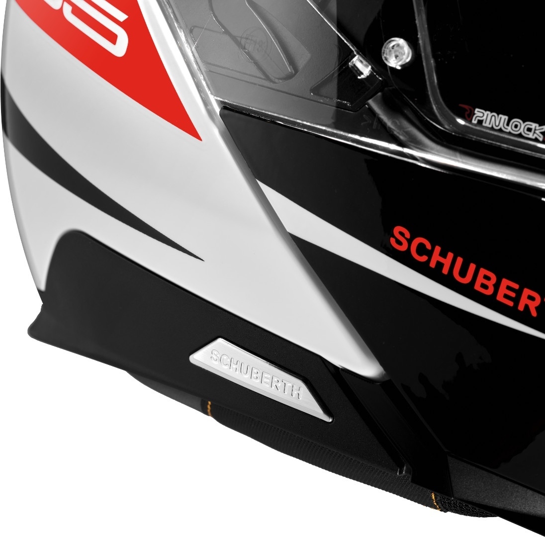 картинка Шлем Schuberth C5 Eclipse, белый/красный от магазина Одежда+