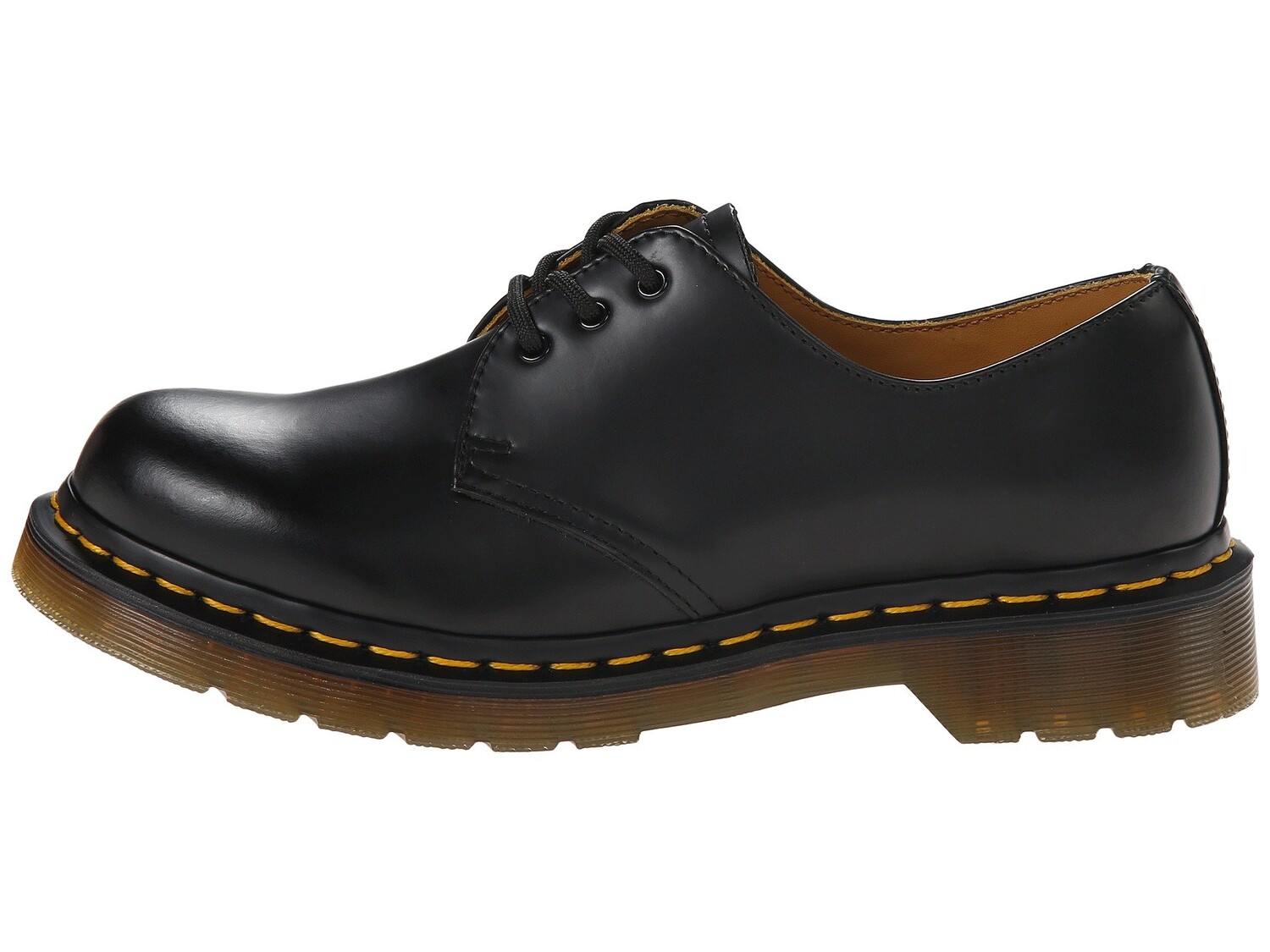 картинка Туфли Dr. Martens 1461 W, кожаные, черные от магазина Одежда+
