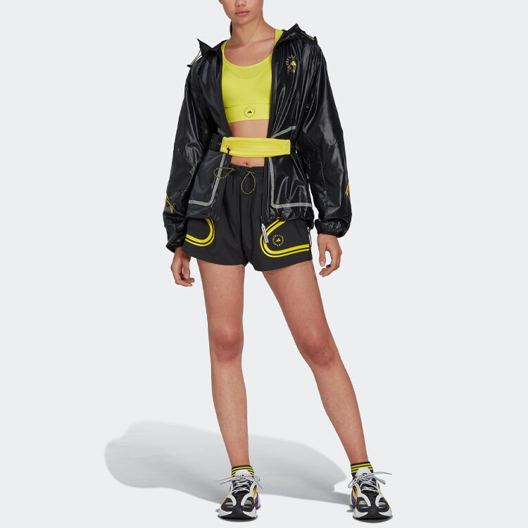 картинка Куртка Adidas x Stella McCartney Logo, черный/желтый от магазина Одежда+
