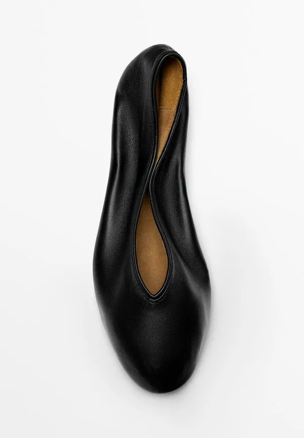 картинка Мягкие балетки, балетные туфли Massimo Dutti, Black от магазина Одежда+