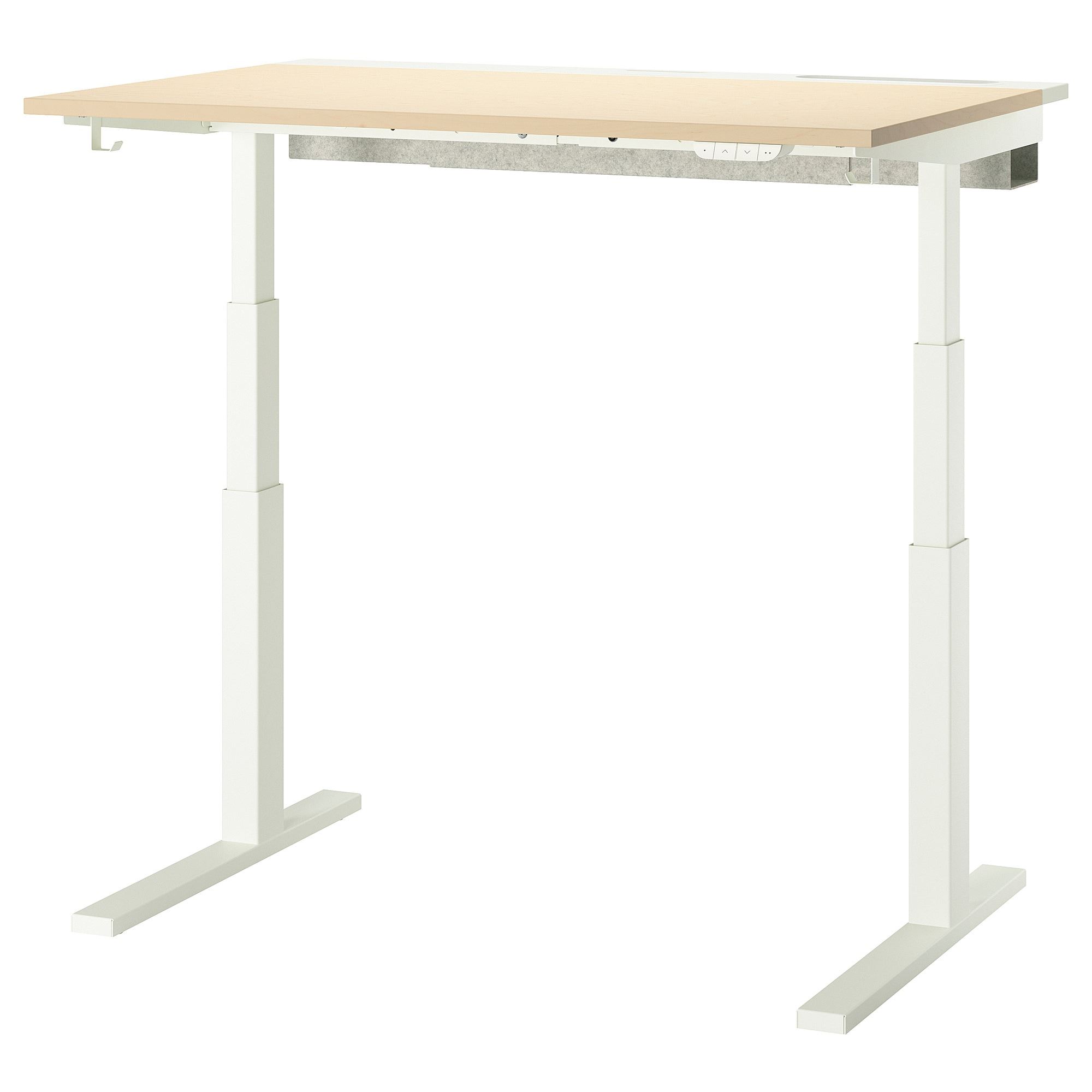 картинка Столешница IKEA MITTZON, 120x68x2 см, березовый шпон от магазина Одежда+