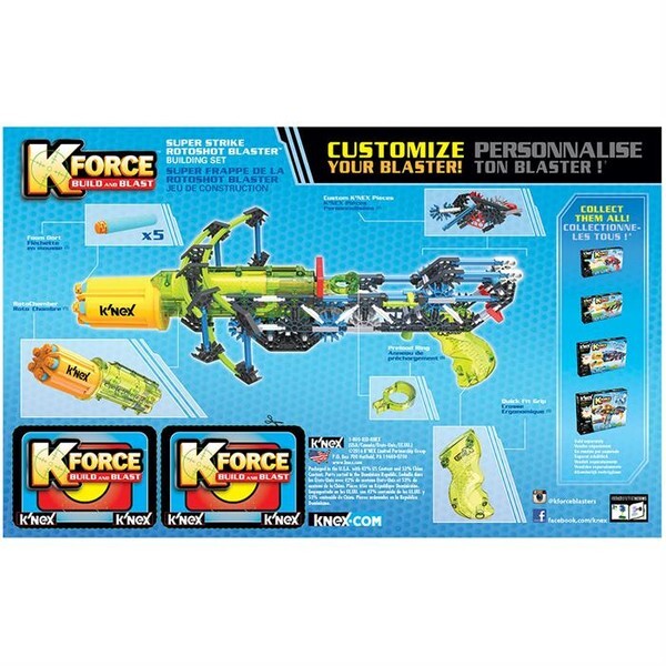 картинка Бластер K'Nex K-Force Superstrike от магазина Одежда+