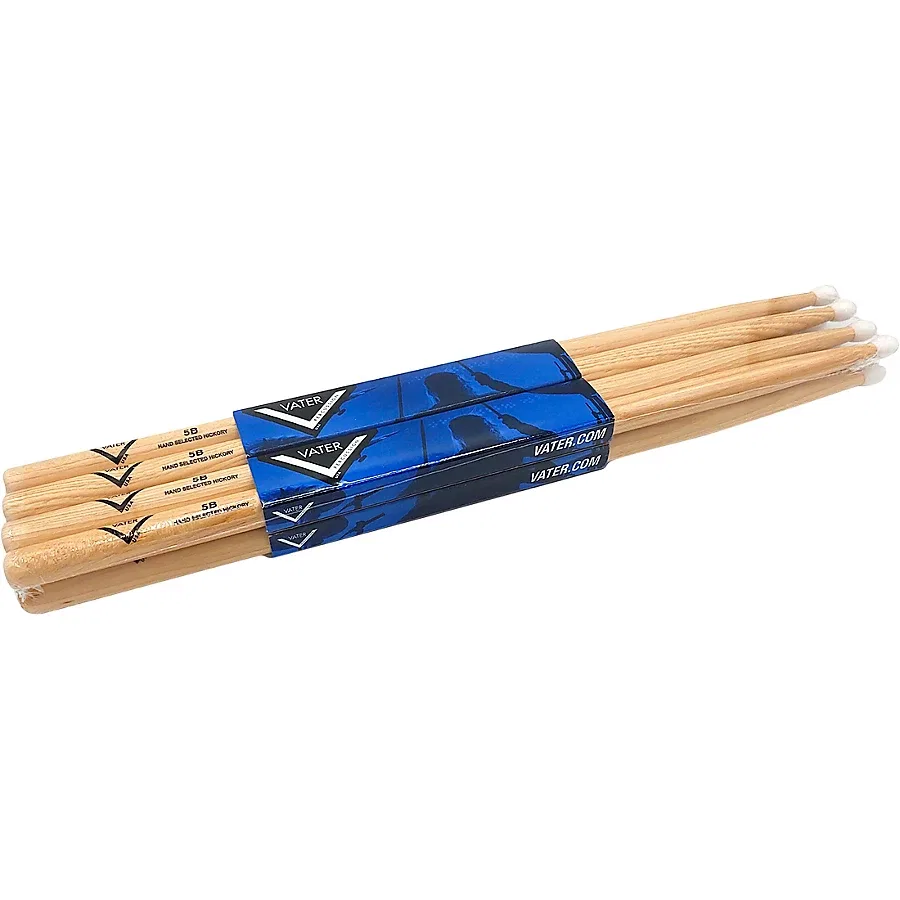 картинка Набор барабанных палочек, 5B, Hickory, Vater, Nylon от магазина Одежда+