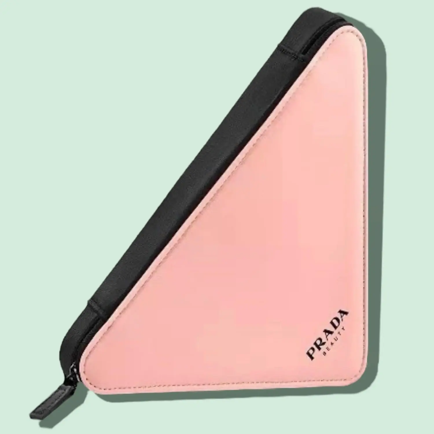 картинка Косметичка Prada Triangle Beauty Pouch, Розовая от магазина Одежда+