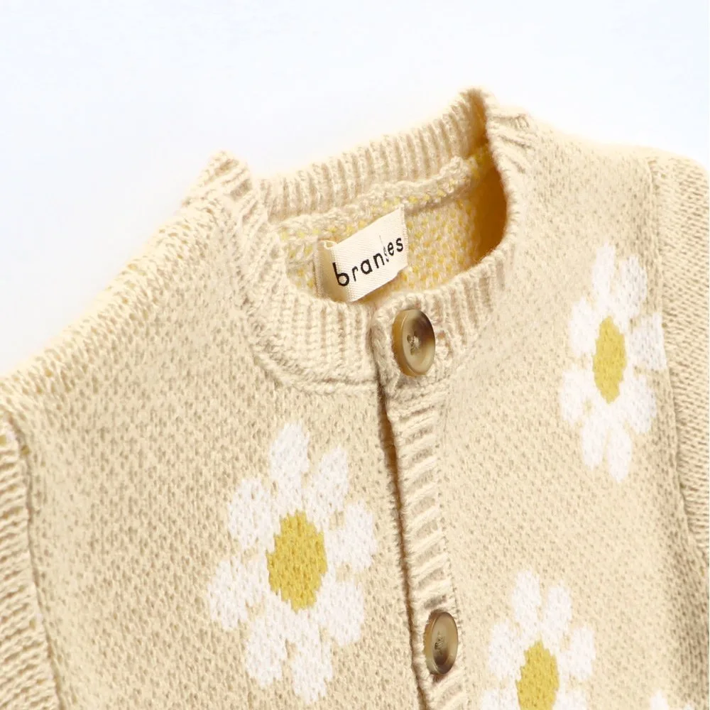 картинка Жаккардовый кардиган Branshes, ivory от магазина Одежда+