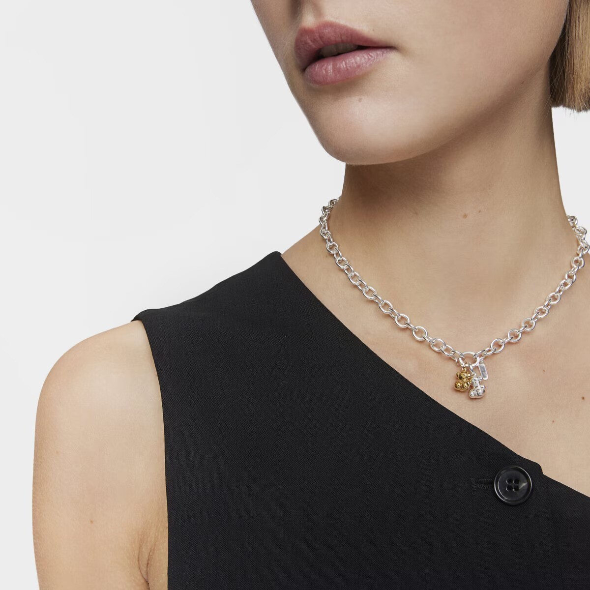 картинка Подвеска Tous Small Two-tone Bold Bear, серебро от магазина Одежда+