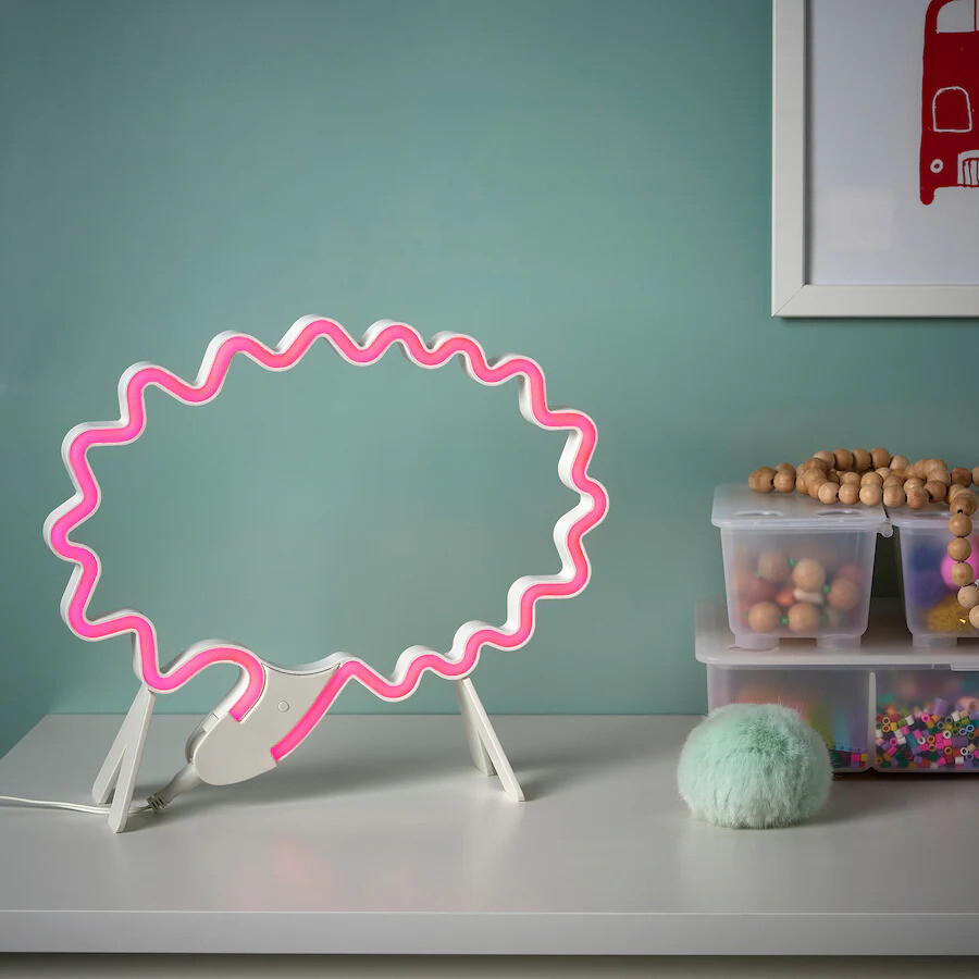 картинка Декоративная подсветка Ikea Snodjup, белый/разноцветный от магазина Одежда+