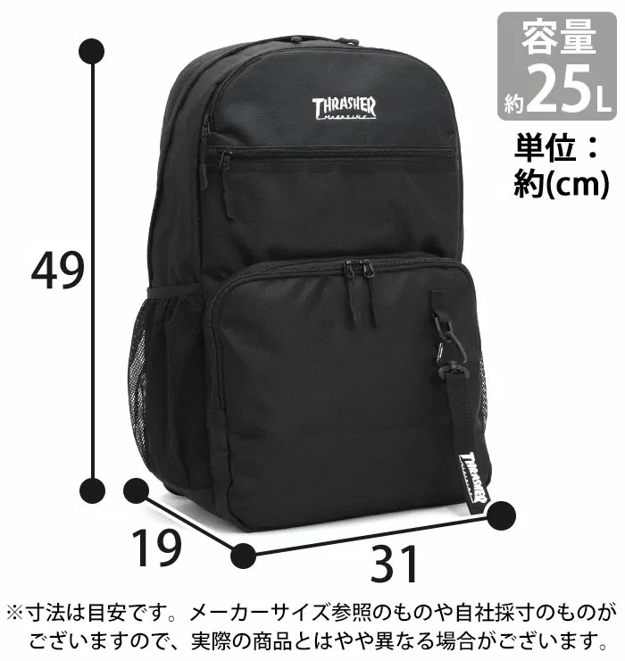 картинка Рюкзак «VJTH-0013» от Thrasher, Black/White от магазина Одежда+