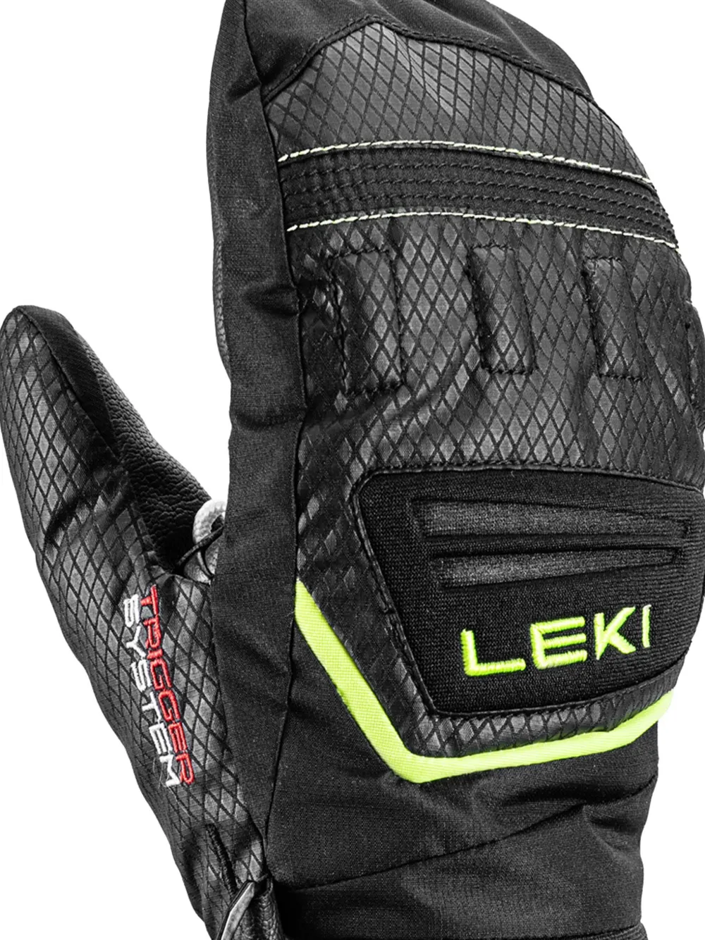 картинка Варежки HS WCR Team 3D LEKI KIDS, черный от магазина Одежда+