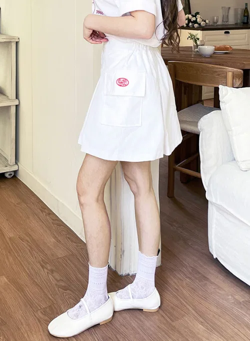картинка Женская юбка SLOWLOLLI Cargo mini skirt от магазина Одежда+