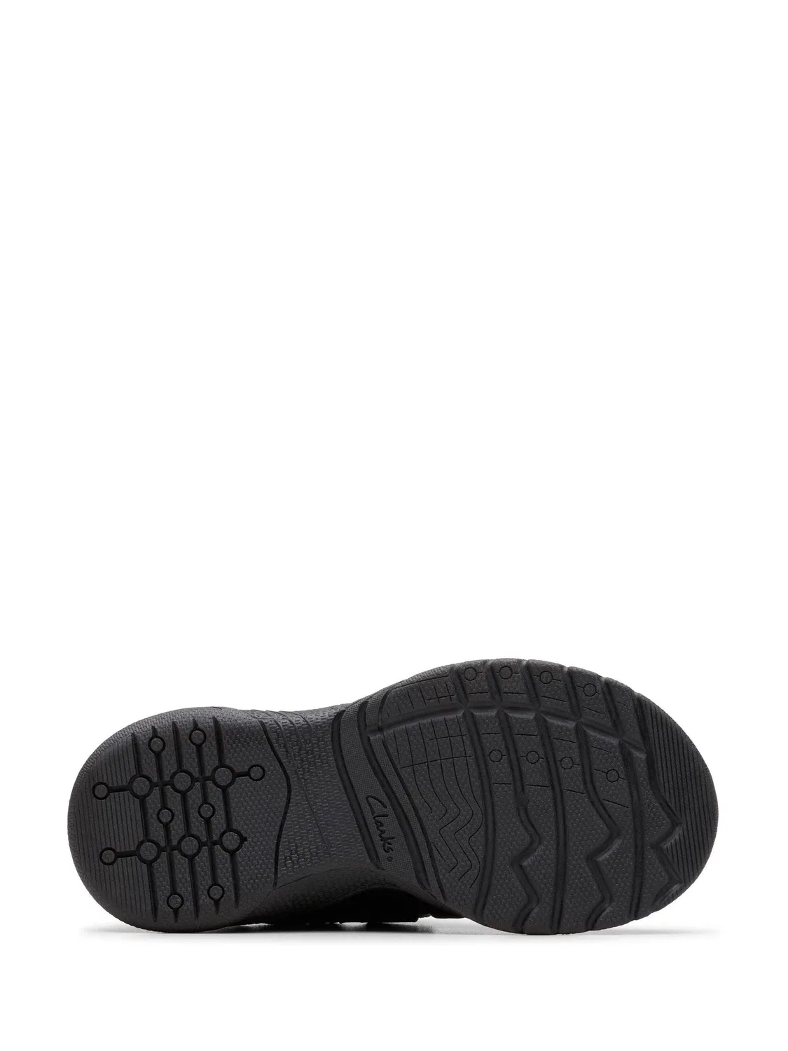 картинка Кроссовки детские Clarks Feather Shine K, черные от магазина Одежда+