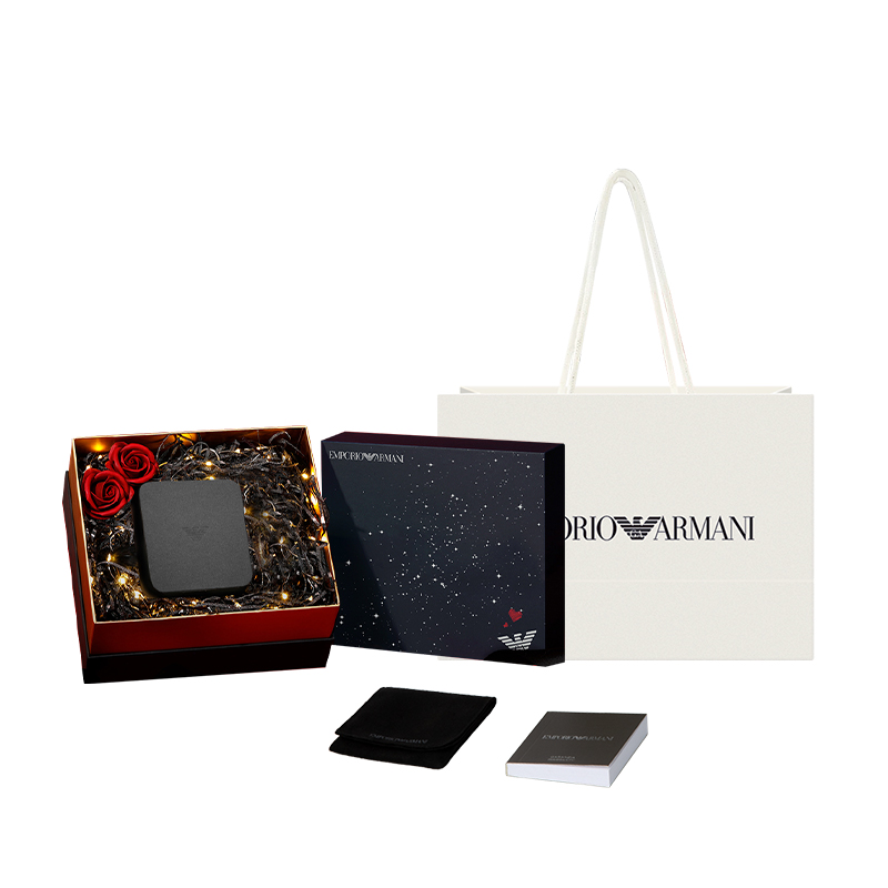 картинка EMPORIO ARMANI Серебряное колье из нержавеющей стали для мужчин от магазина Одежда+