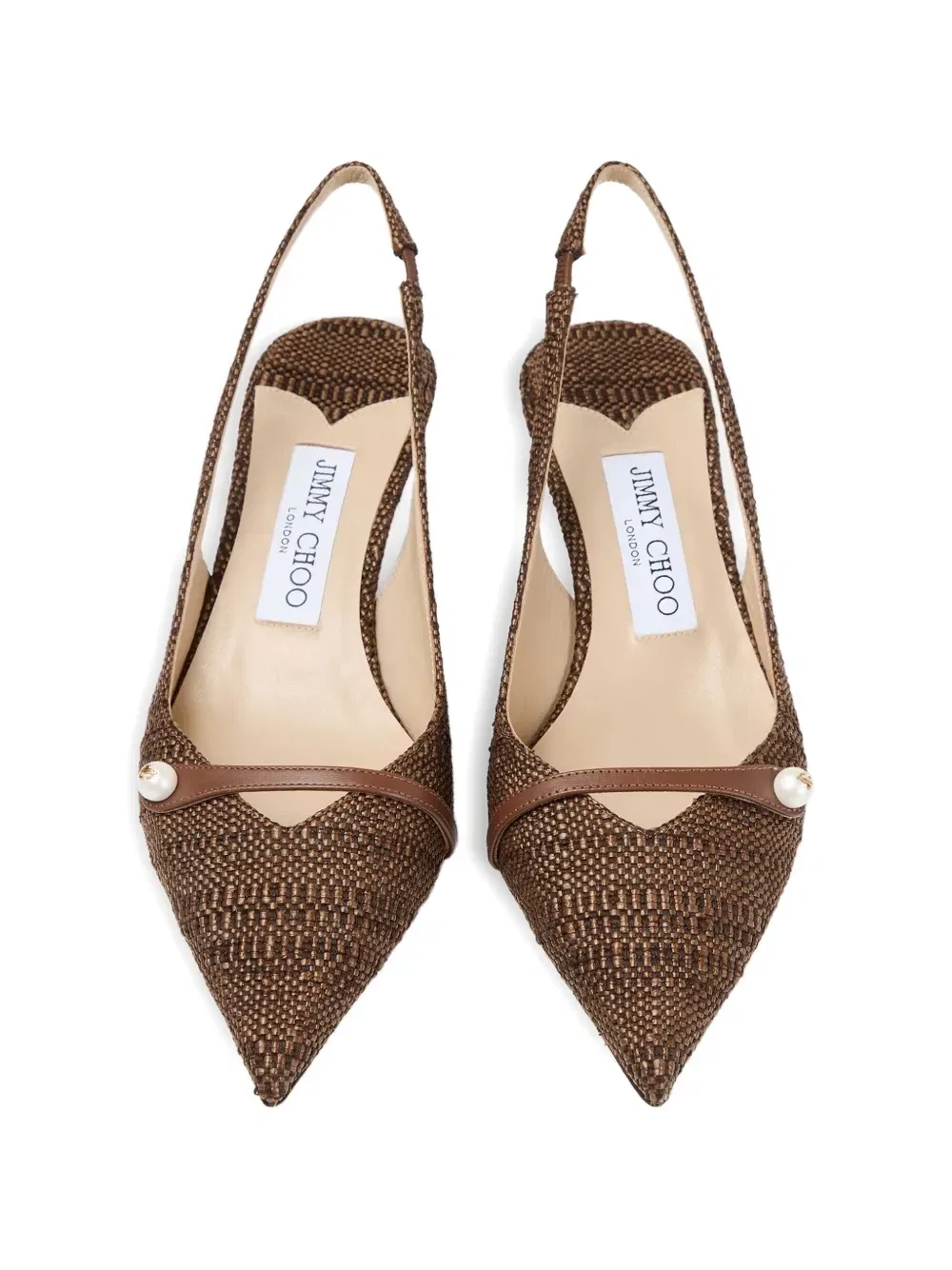 картинка Туфли Amita 45 с ремешками Jimmy Choo, коричневый от магазина Одежда+