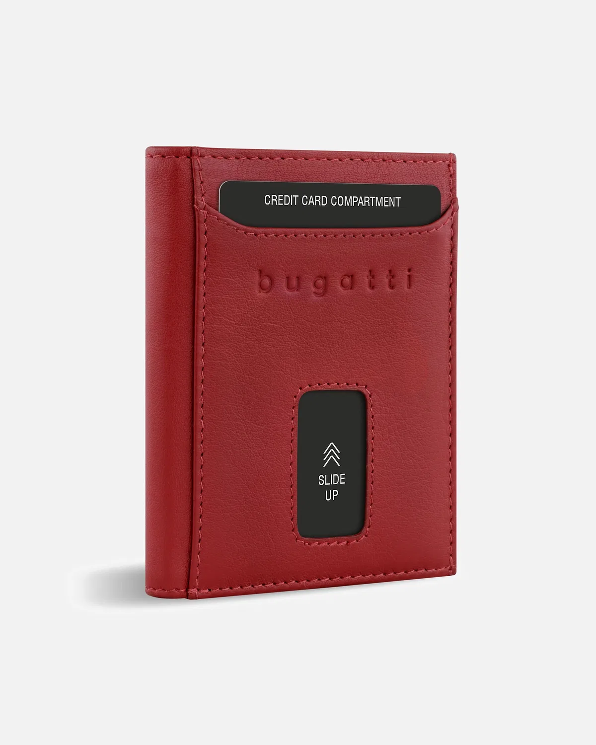картинка Косметичка, надежный тонкий мужской кошелек Bugatti, Rot от магазина Одежда+