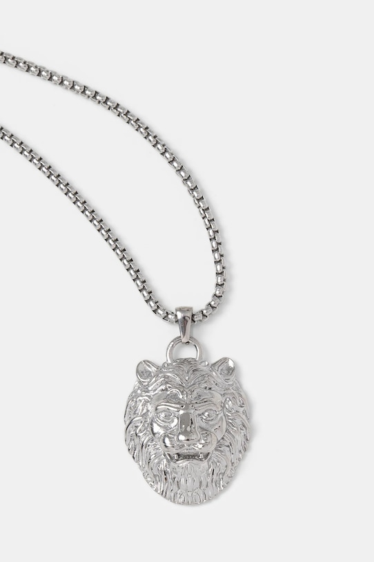 картинка Ожерелье КОРОЛЬ ЛЕВ Guess, серебряный от магазина Одежда+