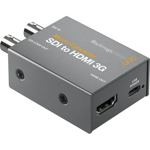 картинка Микроконвертер Blackmagic Design SDI в HDMI 3G (с блоком питания) от магазина Одежда+