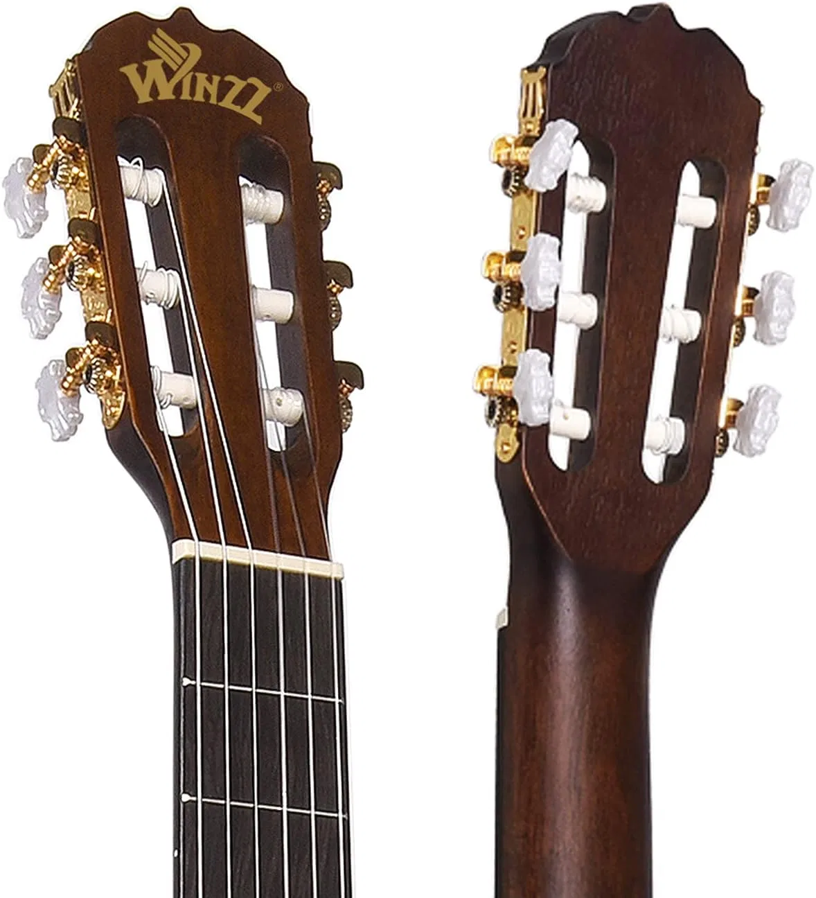 картинка Классическая гитара 4/4, 39 дюймов Winzz, brown от магазина Одежда+
