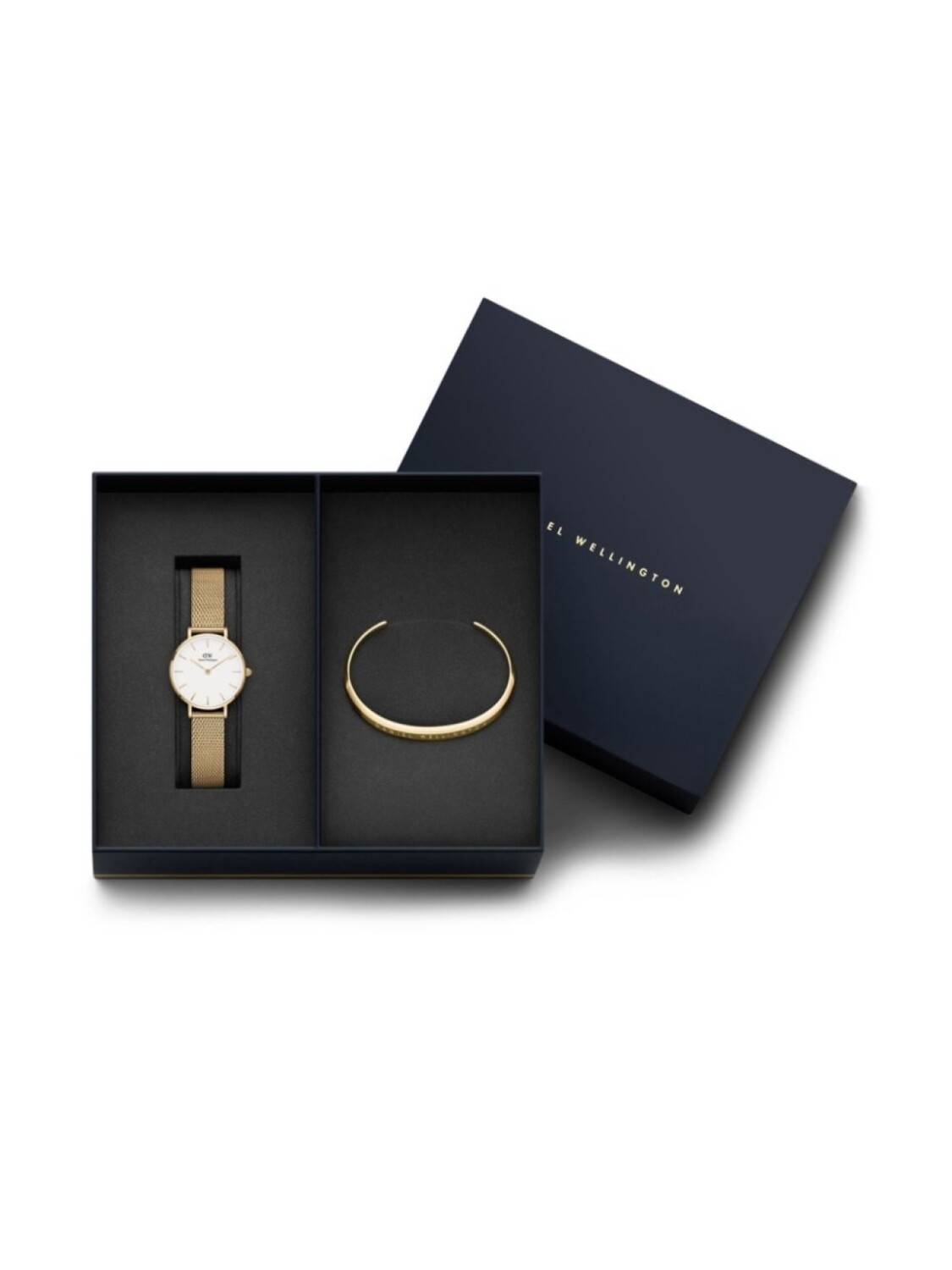 картинка Подарочный набор Petite Evergold 32 мм Daniel Wellington, белый от магазина Одежда+