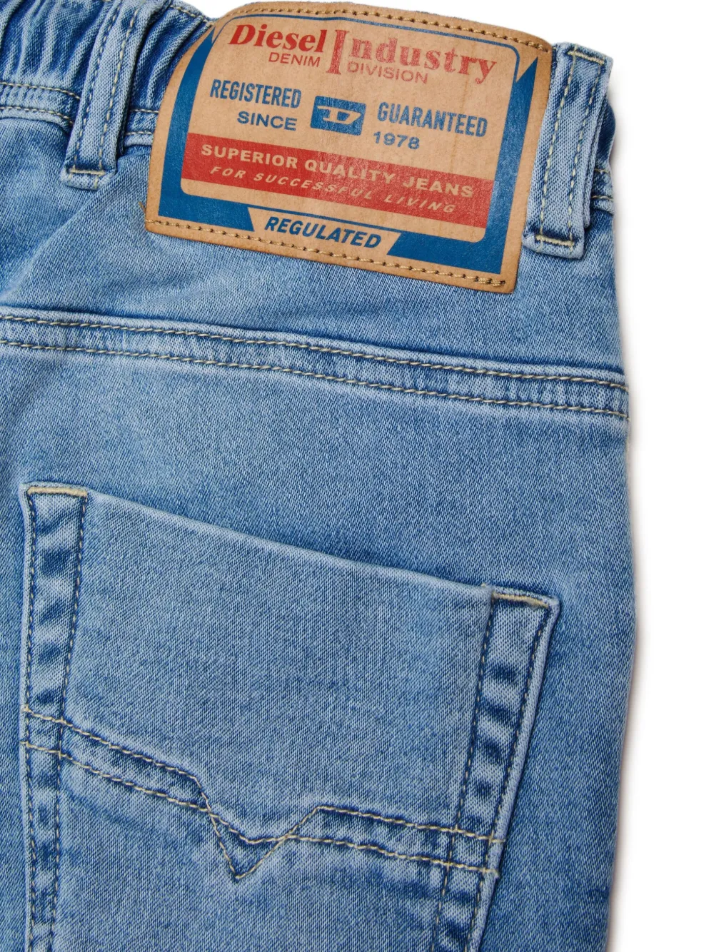 картинка Джинсы с кулиской Diesel Kids, синий от магазина Одежда+