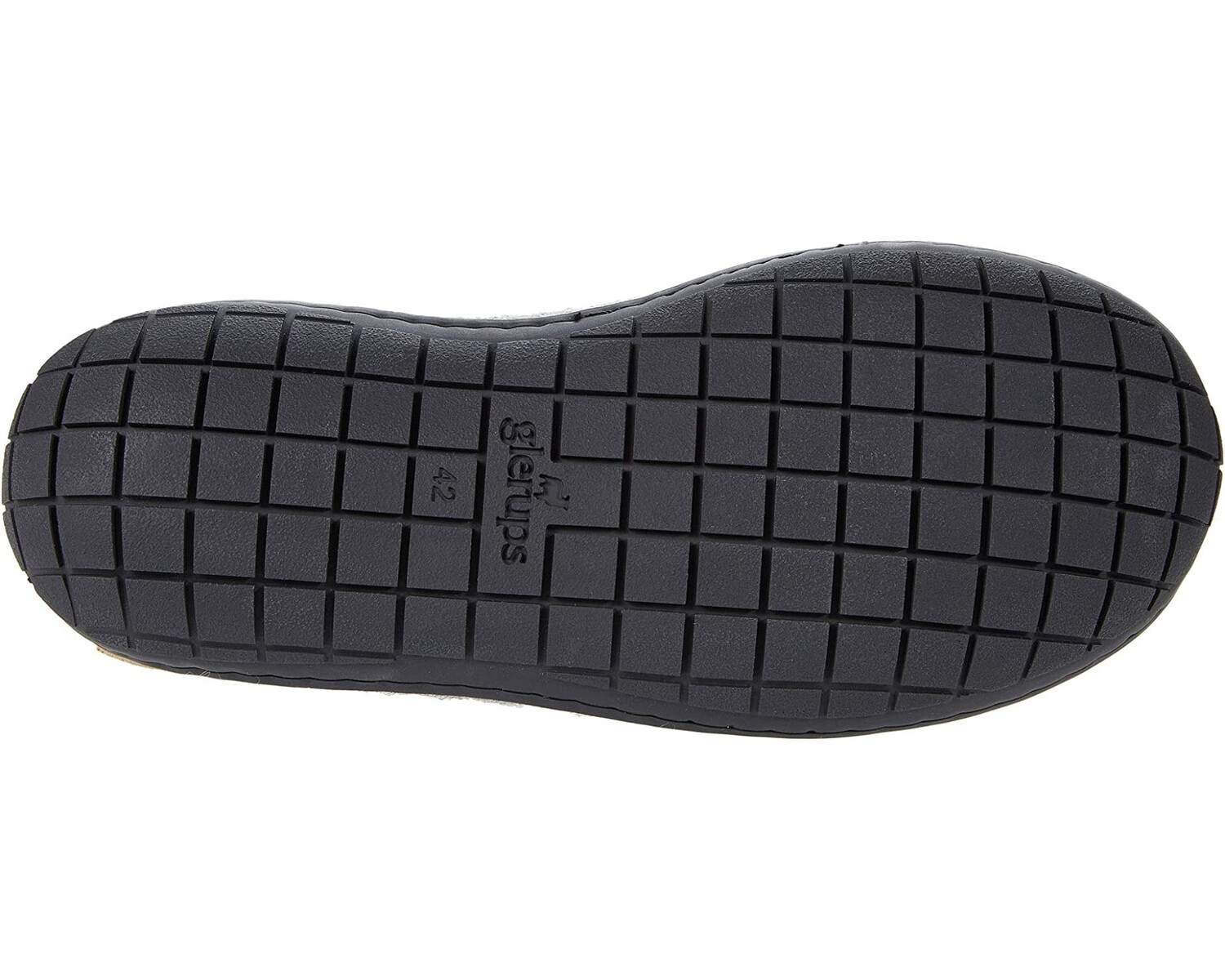картинка Слипперы Wool Shoe Rubber Outsole Glerups, серый от магазина Одежда+