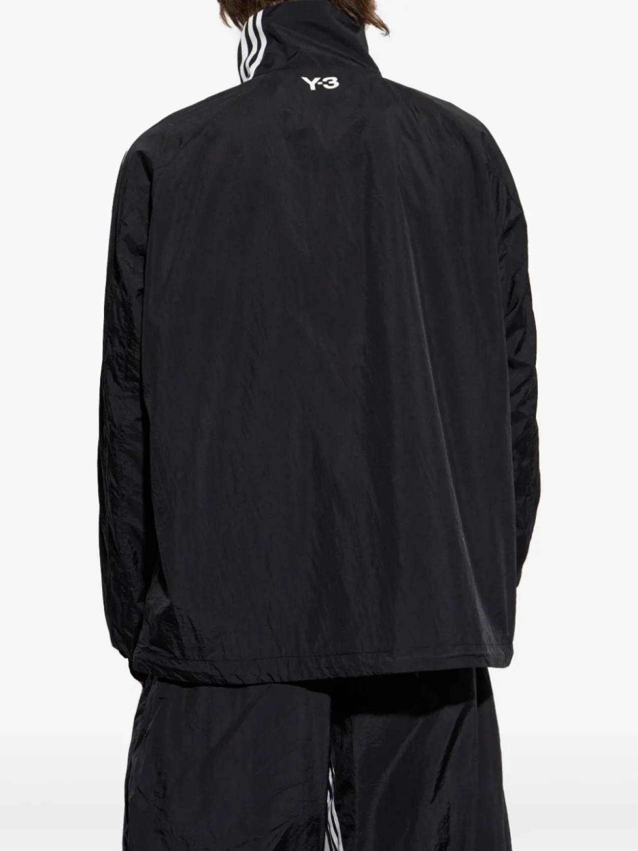 картинка Куртка Adidas Y-3 3-Stripes Nylon Shell, черный от магазина Одежда+