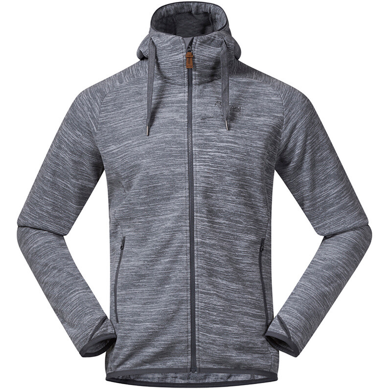 картинка Куртка Bergans Herren Hareid Fleece, серый от магазина Одежда+