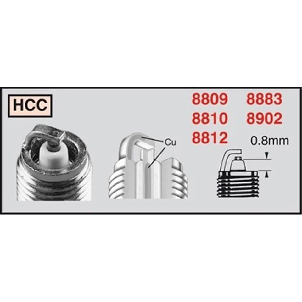 картинка Свеча зажигания CHAMPION POWERSPORT 8809/CCH88091 от магазина Одежда+