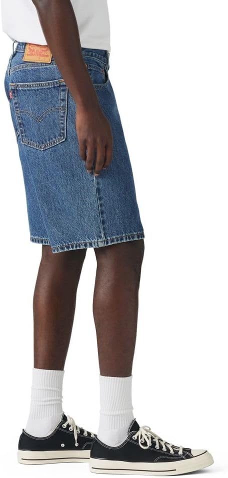 картинка Мужские  шорты Levi's 454 Relaxed, темно-синий от магазина Одежда+
