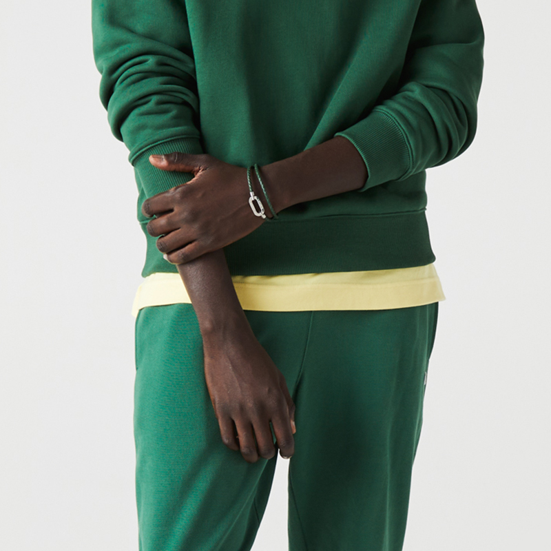 картинка Мужской браслет LACOSTE из нержавеющей стали, зеленый от магазина Одежда+
