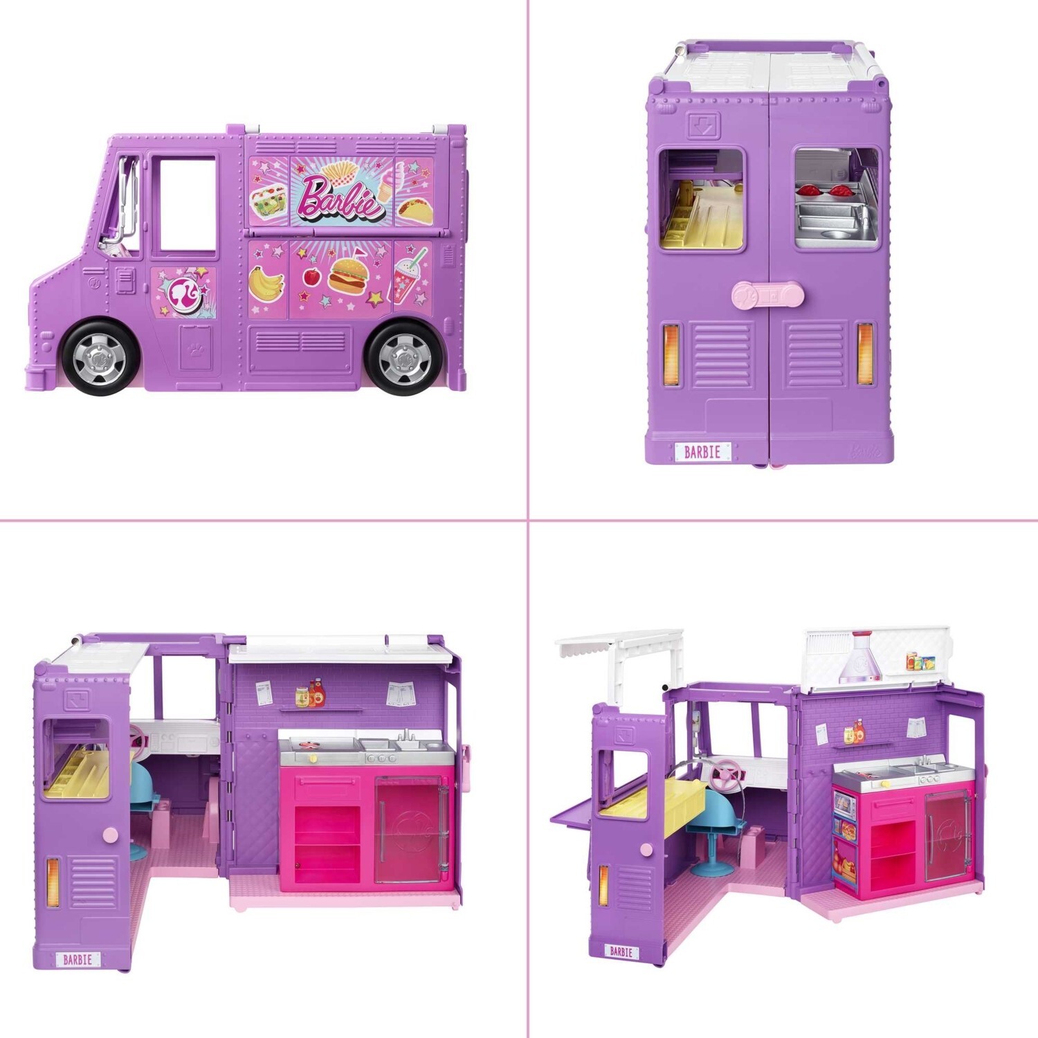 картинка Игровой набор Barbie фургон с едой GMW07 от магазина Одежда+