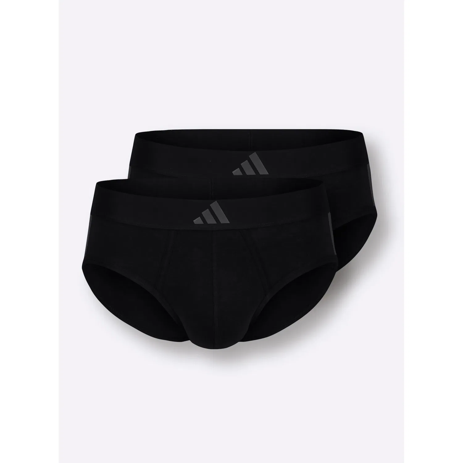 картинка Мужские слипы 2 шт., Active Flex Cotton Adidas, Black от магазина Одежда+