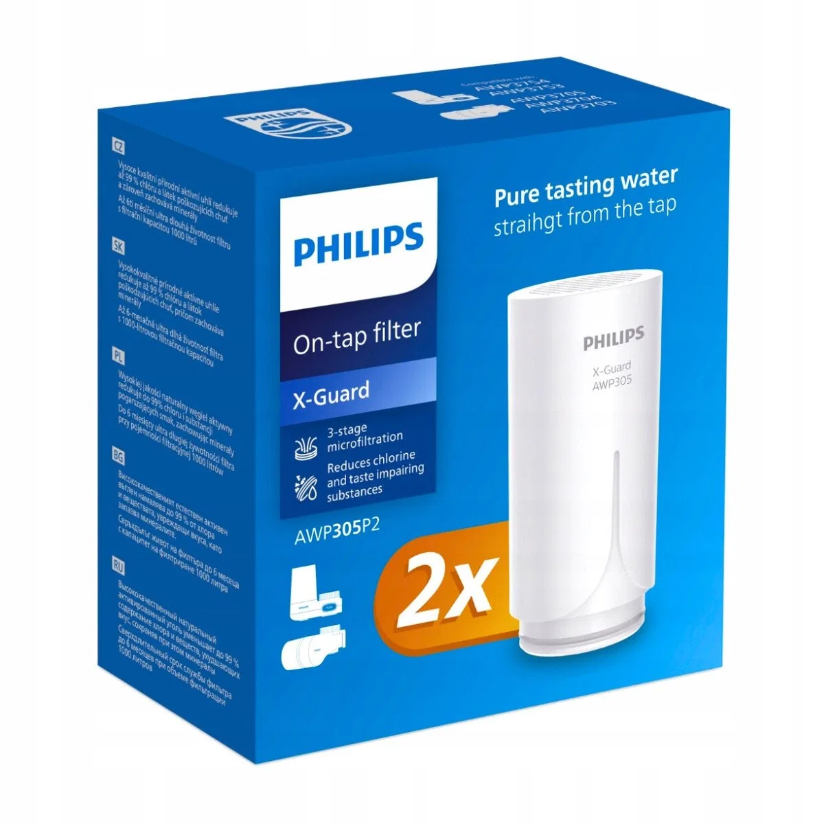 картинка Комплект фильтрующих картриджей PHILIPS WATER от магазина Одежда+