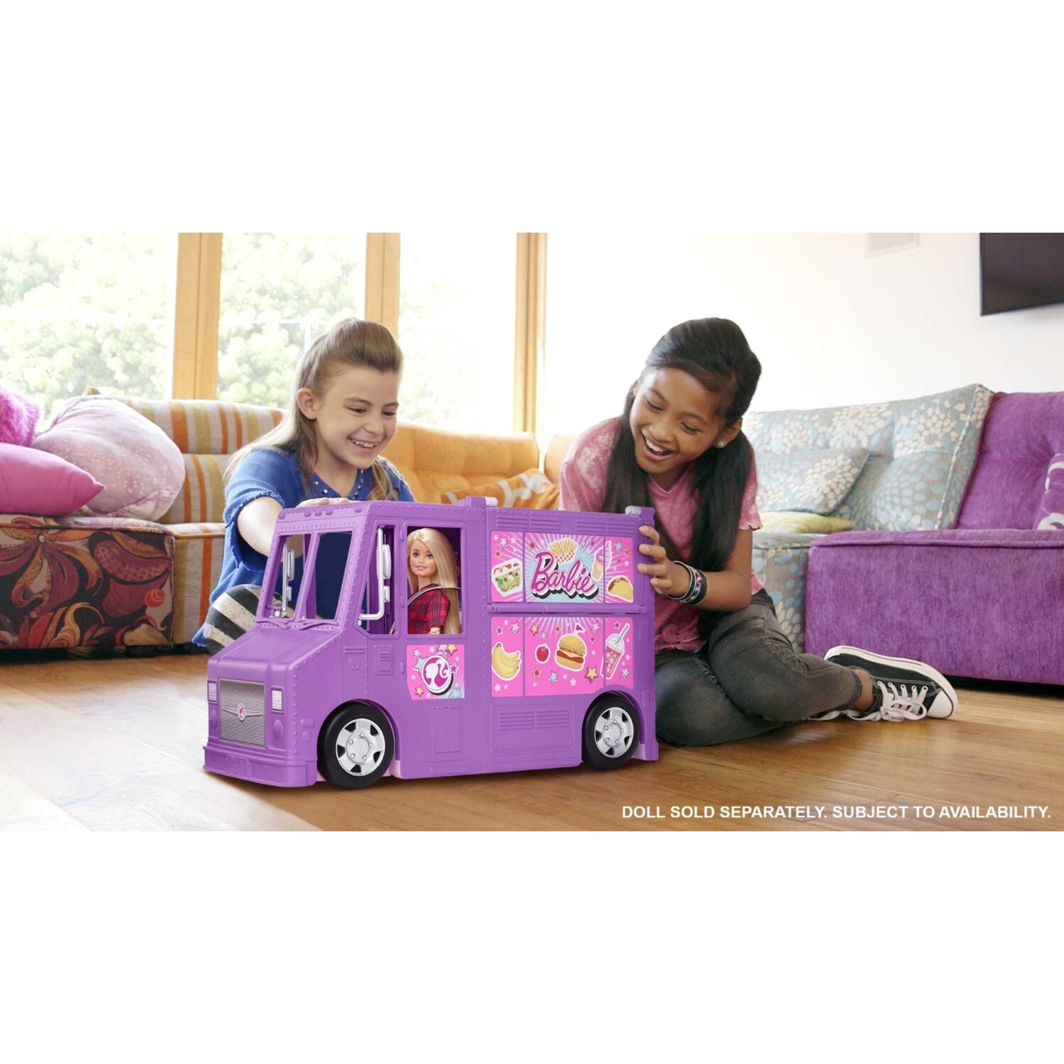 картинка Игровой набор Barbie фургон с едой GMW07 от магазина Одежда+