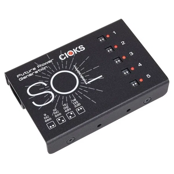 картинка Блок питания Cioks Sol, 5 выходов, 9V/660mA, черный от магазина Одежда+