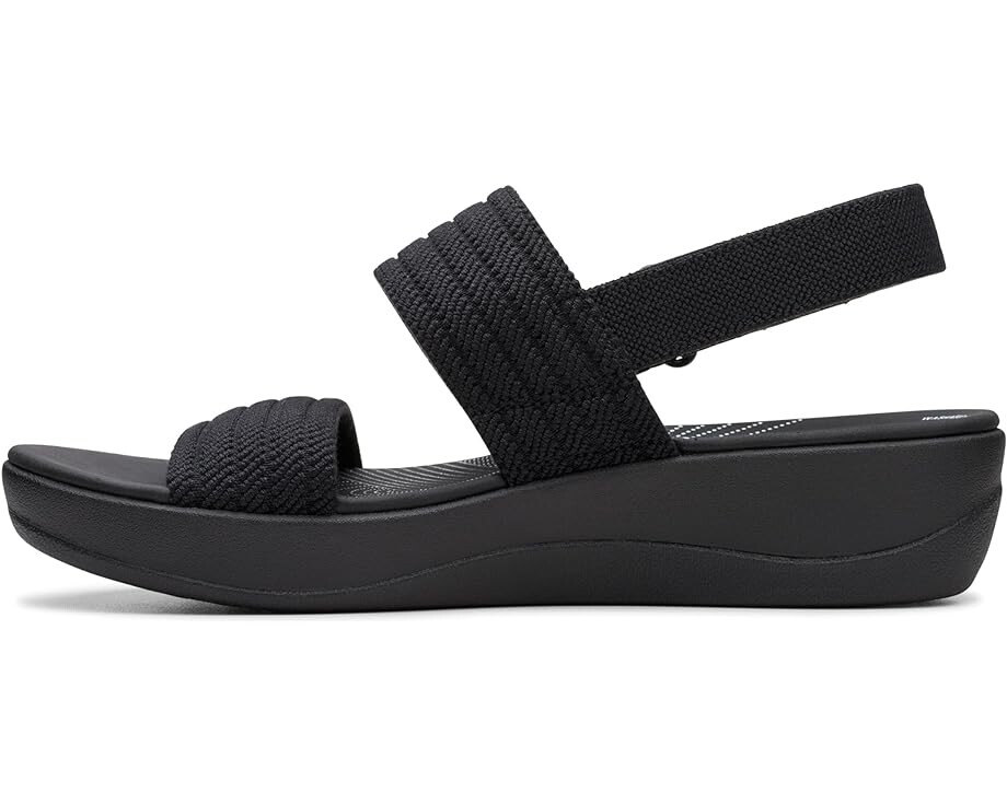 картинка Сандалии Clarks Arla Stroll, текстиль, черный от магазина Одежда+