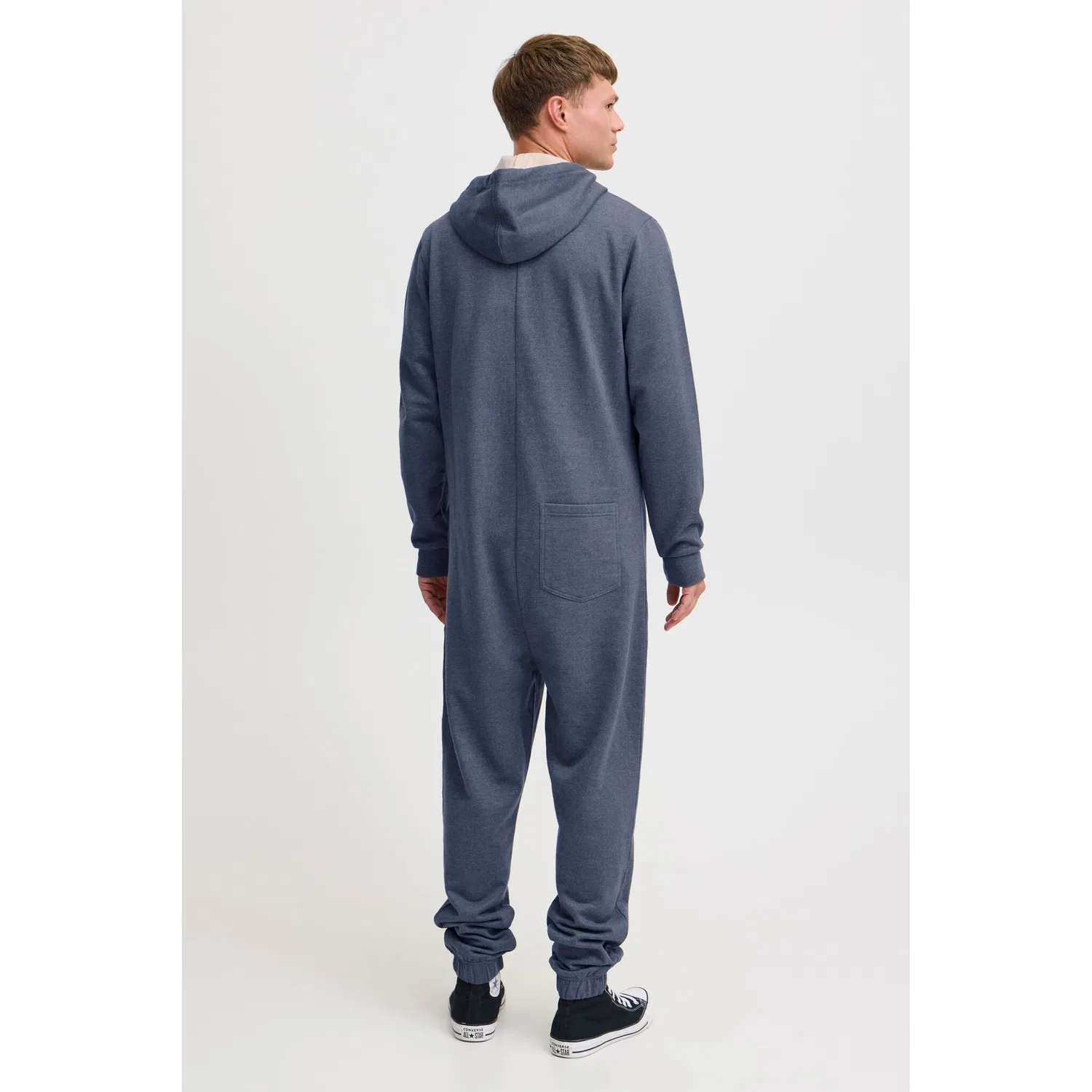 картинка Мужской спортивный комбинезон из футера Blend, Navy от магазина Одежда+
