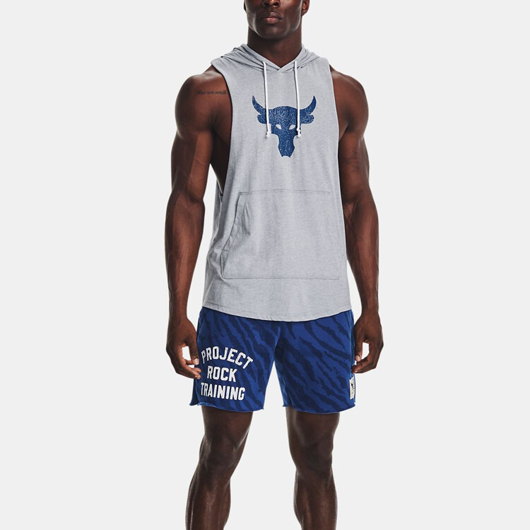 картинка Мужская майка Under Armour, светло-серая (вересковый меланж) от магазина Одежда+