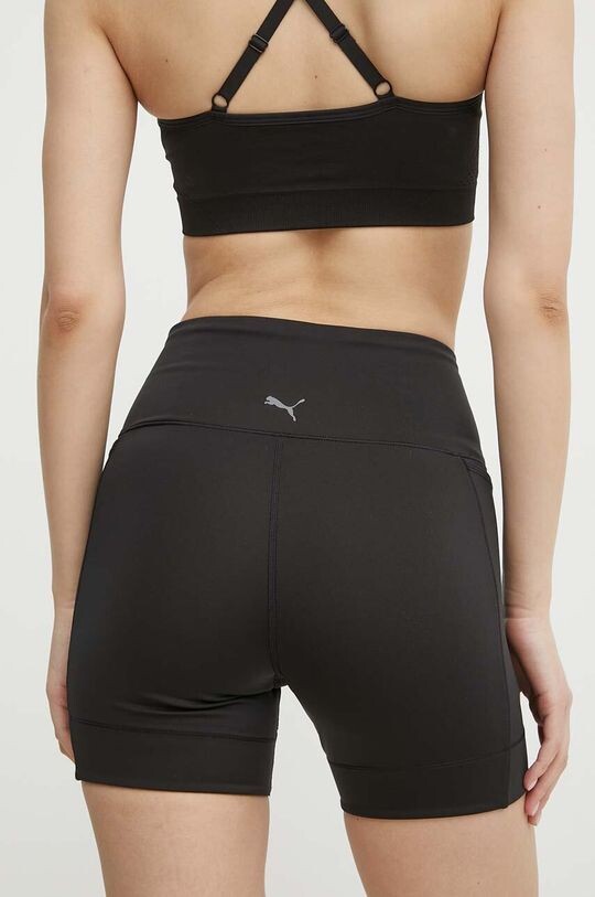 картинка Шорты для студийной йоги Puma, черный от магазина Одежда+