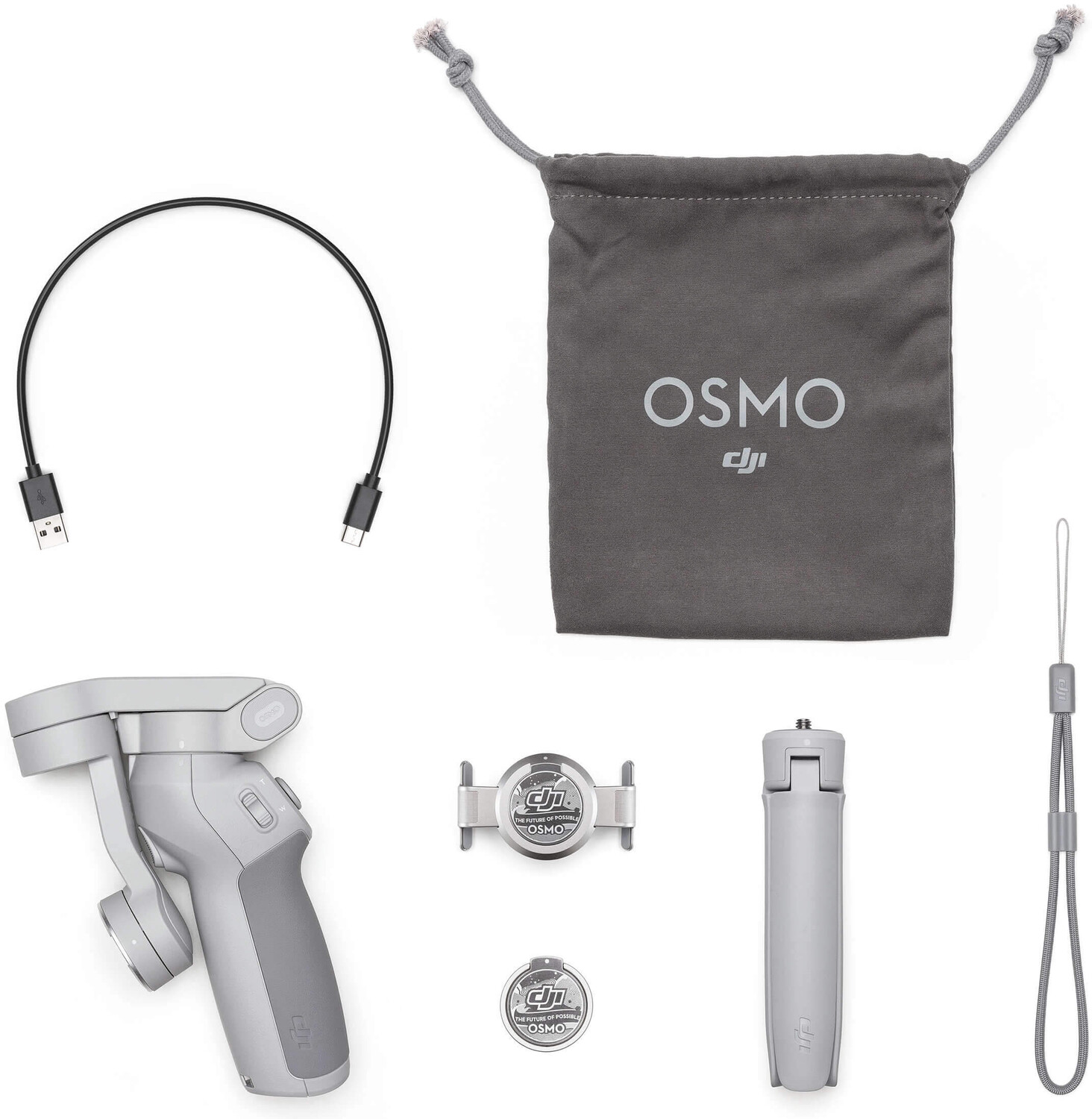 картинка Стабилизатор для смартфона DJI OM 4 SE, серый от магазина Одежда+