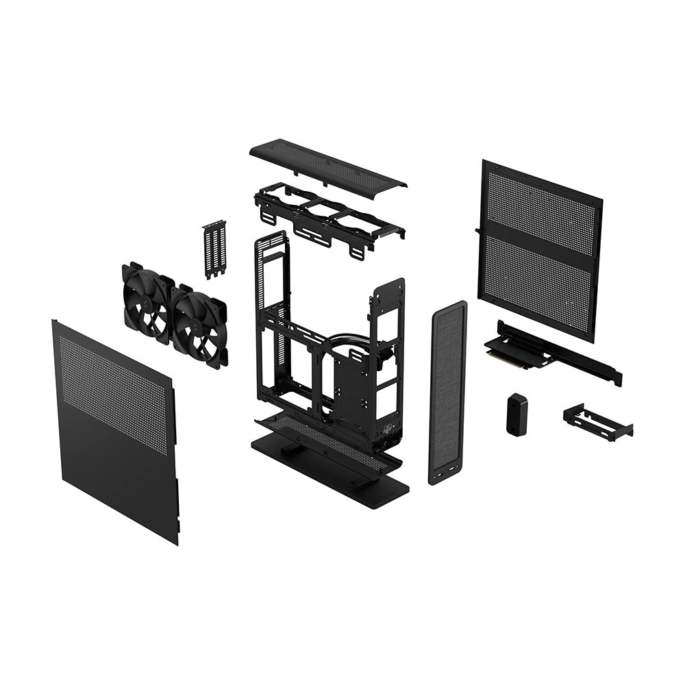 картинка Корпус Fractal Design Ridge, Desktop, черный от магазина Одежда+